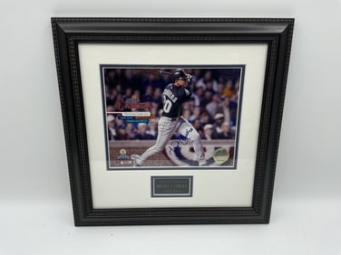 Miguel Cabrera Signed Framed Photo with C.O.A.
