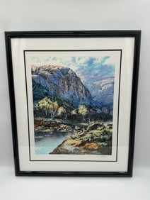 Oak Creek Sunset by Jorge Tarallo Signed and Numbered 131/300 with C.O.A.