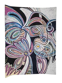 Abstract Linework Composition by Gloria Landsman Pierce