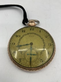 Vintage Pocket Watch with Roman Numerals