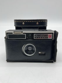 Kodak Instamatic 104 Camera with Leather Case