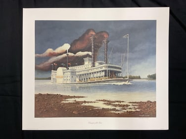 Wellington Ward Jr. (American, 1935-2016) Lithograph