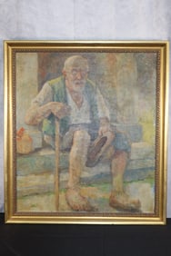 Adriaan de la Riviere (Dutch,1857 - 1941) Oil on canvas