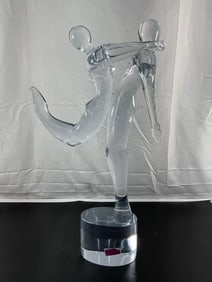 Renato Anatra (Italy, b1943) Murano Glass Dancers Sculpture