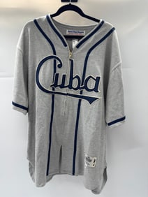 Ebbets Field Flannels Cuba Baseball Jersey, Size XL