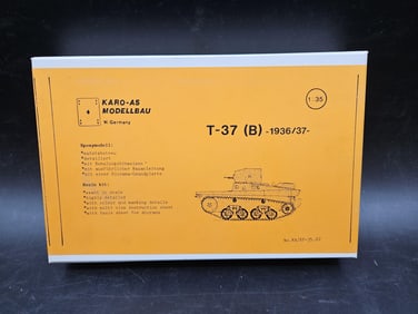 Karo-As Modellbau T-37(B) Amphibious Light Tank 1936/37 – 1:35 Scale Resin Kit