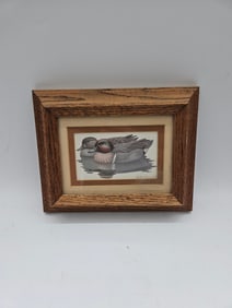 Mandarin Ducks Framed Print