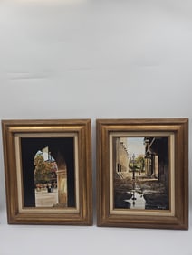 Pair of Framed Still Life Paintings by Paul De La Fille (American, 1927-2010)