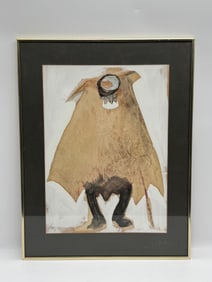 Abstract Figure Painting, Signed