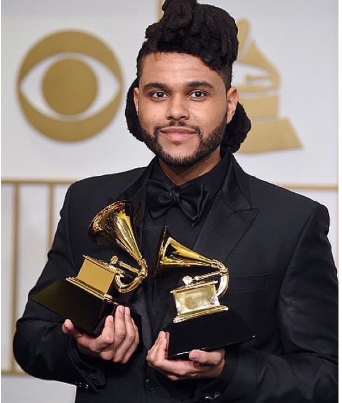 The Weeknd-Grammy Nomination Certificate 58th Grammy Award Year 2015 Record of the Year Can't Feel (1 of 8)