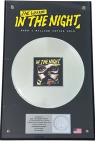 The Weeknd -In the Night-Platinum Sales and Streams more than 1 Million Copies
