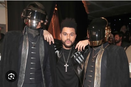 The Weeknd-Valentino Black Leather Jacket