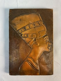 Nefertiti Copper Wall Art