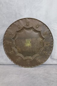 Vintage Aztec Relief Plate
