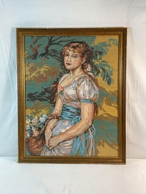 Mid Century Modern Needlepoint