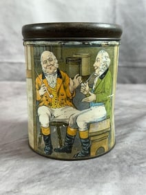 Tobacco Tin , Hunting Scene