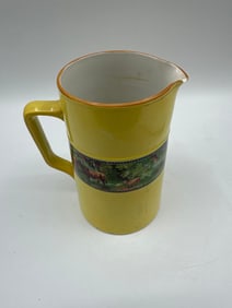 Yellow Green & Co. Ltd. Cow Pitcher - Box 11 - Gresley England