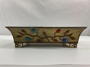 Asian brass tray - Box 6 - Photo 16