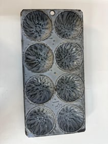 8 cup Anique Muffin Pan Grey Medium Mottled - Graniteware Box 1 - Photo 2