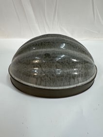 Scallop Mold Grey With Handled Cover - Graniteware Box 1 - Photo 1