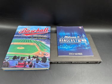 Collection of Sports History Books – Baseball and Hockey