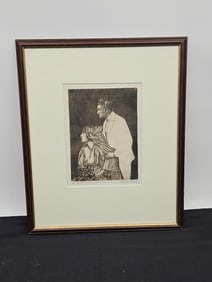 Leonard Liebowitz (American. b.1931) Etching