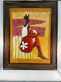 M. Harold (Australian, 1935-2012) Oil on Canvas