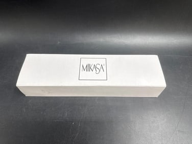 Mikasa Crystal Candle Holder in Original Box