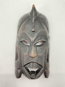 Hand-Carved African Tribal Mask - Box 4