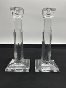 Pair of Waterford Crystal Taper Candle Holders