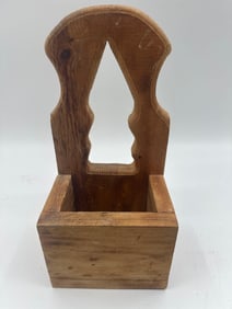Rustic Handcrafted Wooden Wall Box
