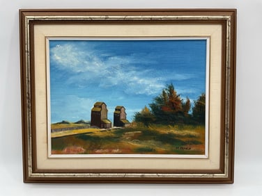 Hans Herold (Canada, 1923-2011) Oil on Canvas