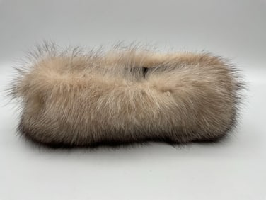 Vintage Brown Fur Collar or Headband