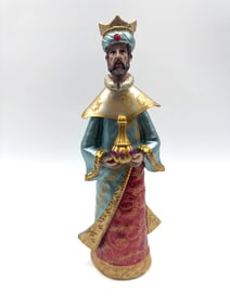 Hand-Painted Wise Man Nativity Figurine