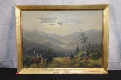 Heinrich Lang (German, B.1838-1891) Oil on Canvas