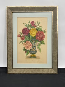 Jean-Louis Prevost Floral Still Life Print