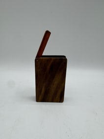 Small Wooden Hinged Box