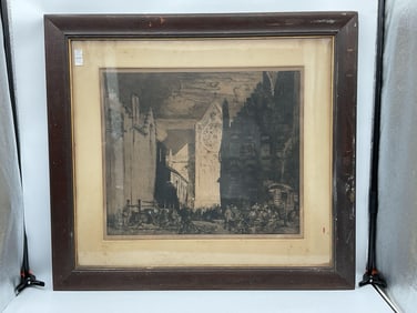 Frank Brangwyn (American/British, 1867-1956) Etching