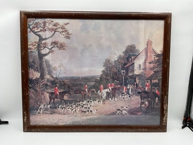 "The Essex Hunt Near Epping" by Dean Wolstenholme (English, 1757-1837) Print