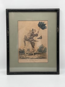 Le Coup de Vent by Carle Vernet (France, 1758-1836) Lithograph