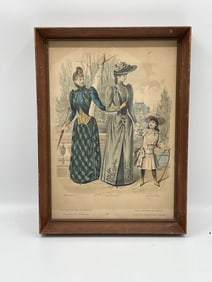 La Revue de la Mode Antique French Engraving