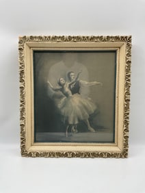 FRENCH BALLET SCENE PRINT AFTER RAYMOND CHARLOT