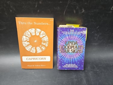 Astrology and Zodiac Book Lot (2 Volumes)