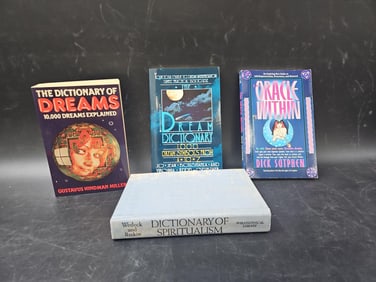Dream Interpretation & Spiritualism Book Lot (4 Volumes)