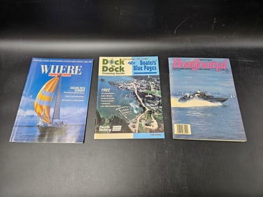 Collection of Boating and Sailing Magazines