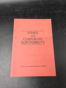 Ethics and Corporate Responsibility