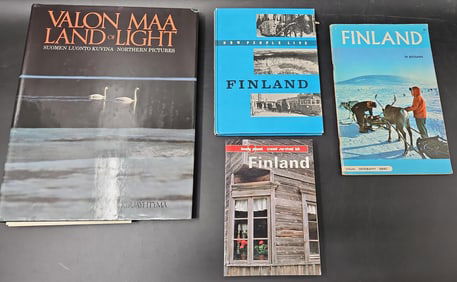 Lot of 5 Finland Travel and Culture Books