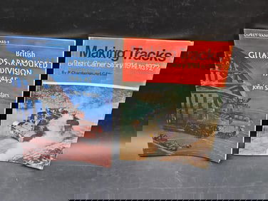 British Armored Warfare History Books (2 Volumes)