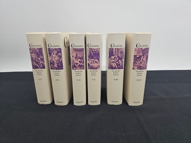 Set of “Casanova: Geschichte meines Lebens,?? Propyläen Verlag Edition