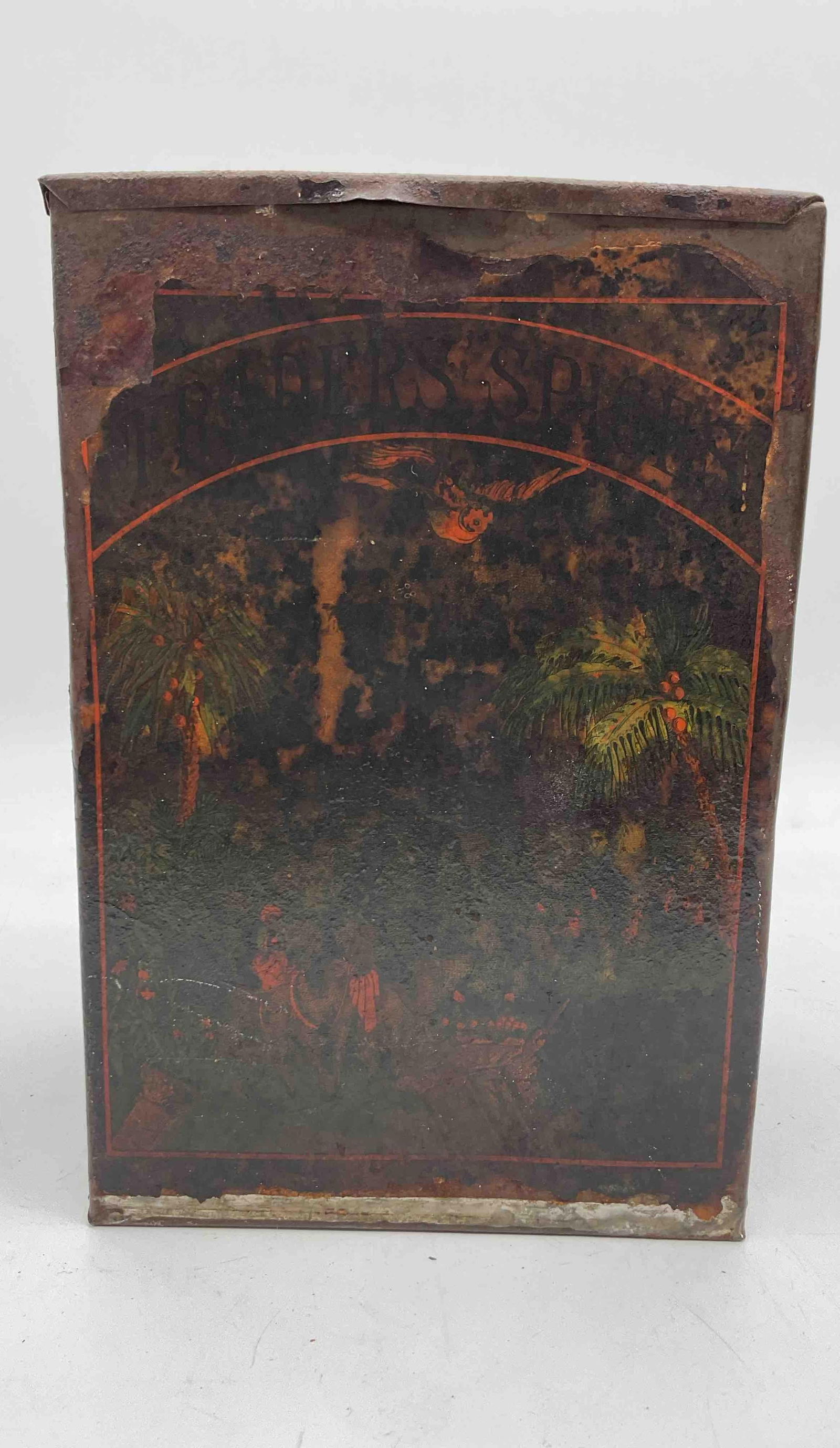 Late 19th Century Antique English Confectionery Tin (1 of 6)